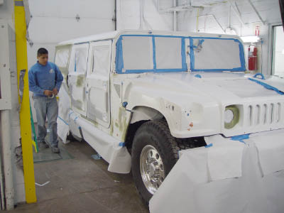 Masking the whole truck