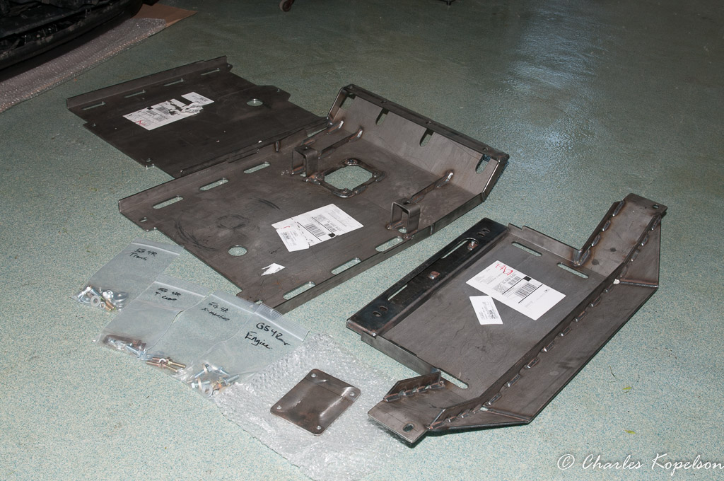 This is what you get.  I ordered mine bare metal instead of powder coated. When you scratch them up, and you will, it's easier to touch up paint than powder coat. You're going to paint the inside so scrape all the labels off.