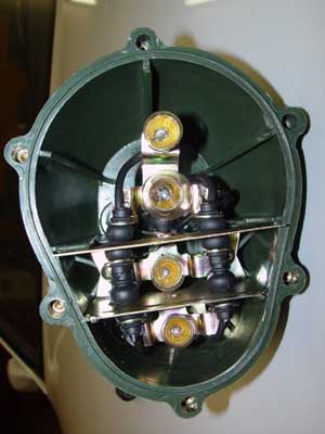 Inside of the light