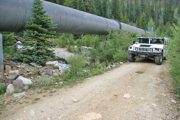 Aquaduct on Holy Cross Trail