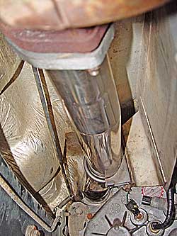 Pipe installed