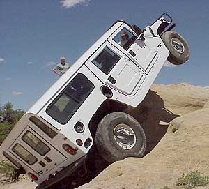 High angle of attack