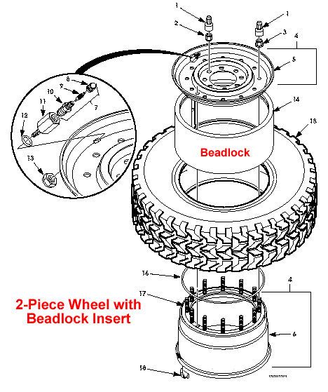 2 Piece wheel