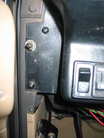 Dash area
