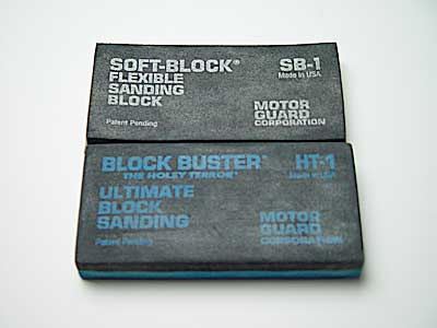Flip side of the sanding blocks