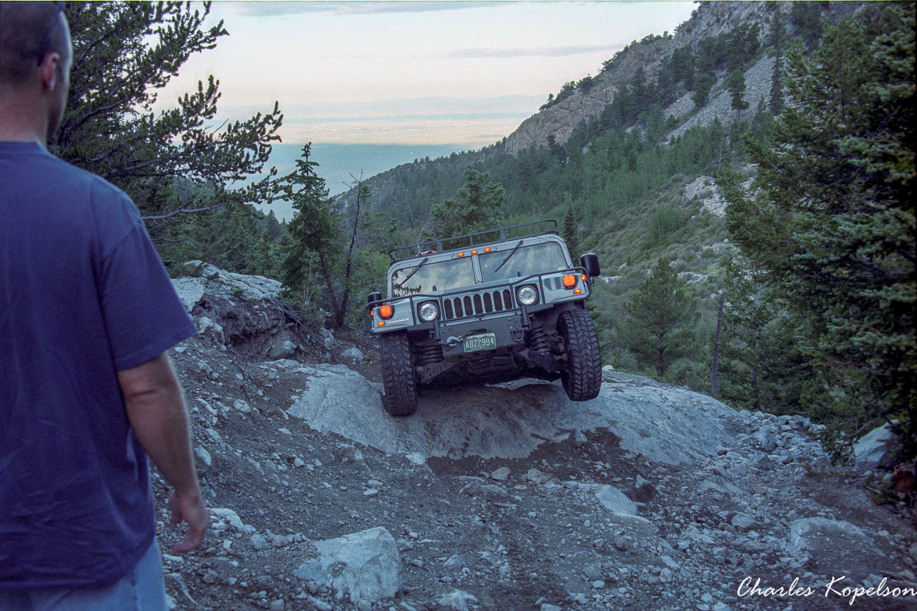 We started early in the morning. Mt. Blanca Como Lake Road is probably the most difficult 4wd trails in Colorado.  You definitely need a winch.