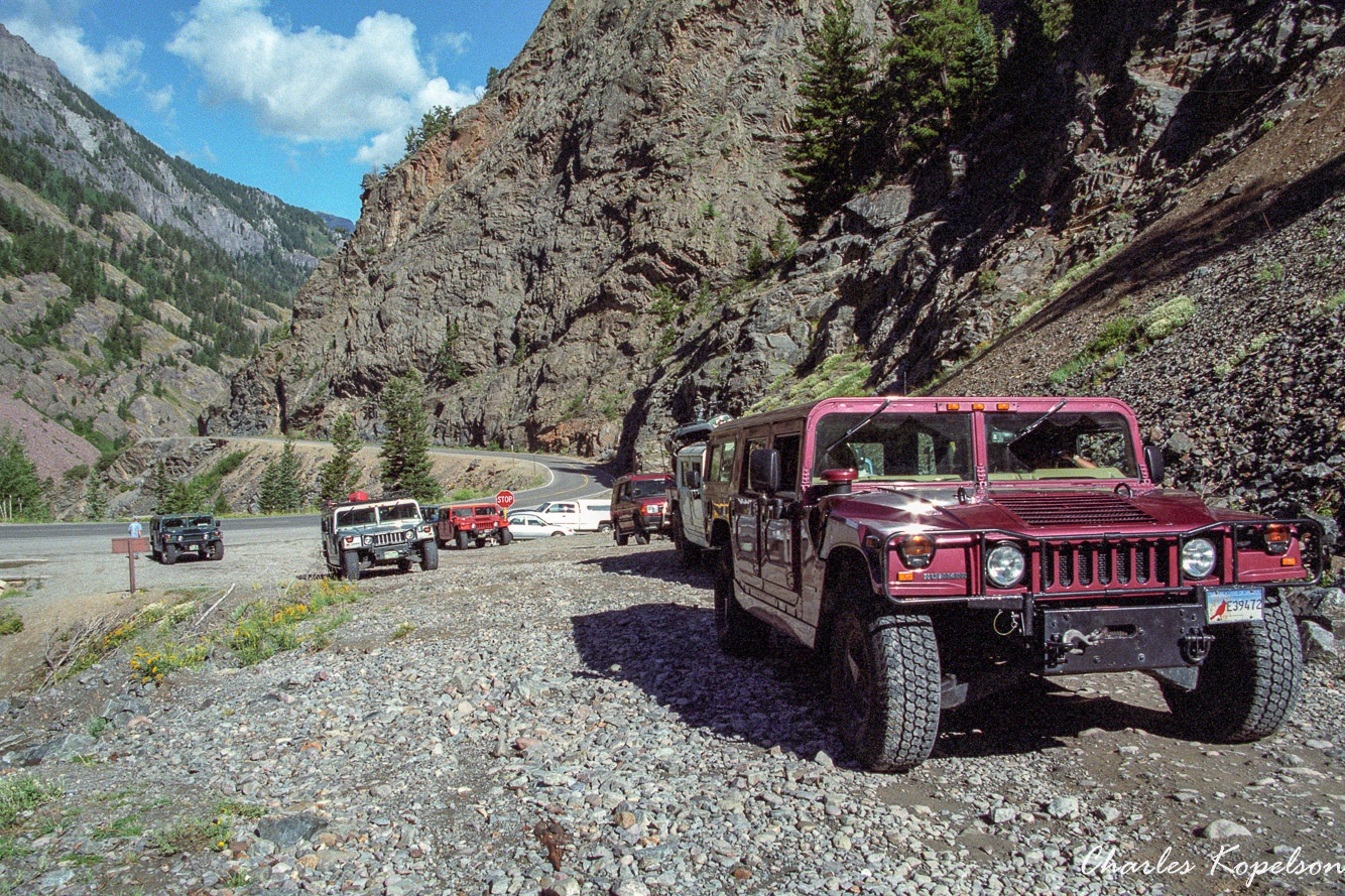 Off of hwy 550 out of Ouray