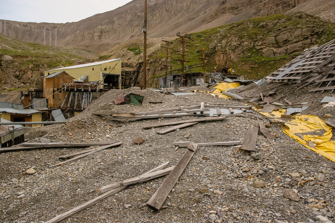 Primairly a silver mine. This is a modern operation.