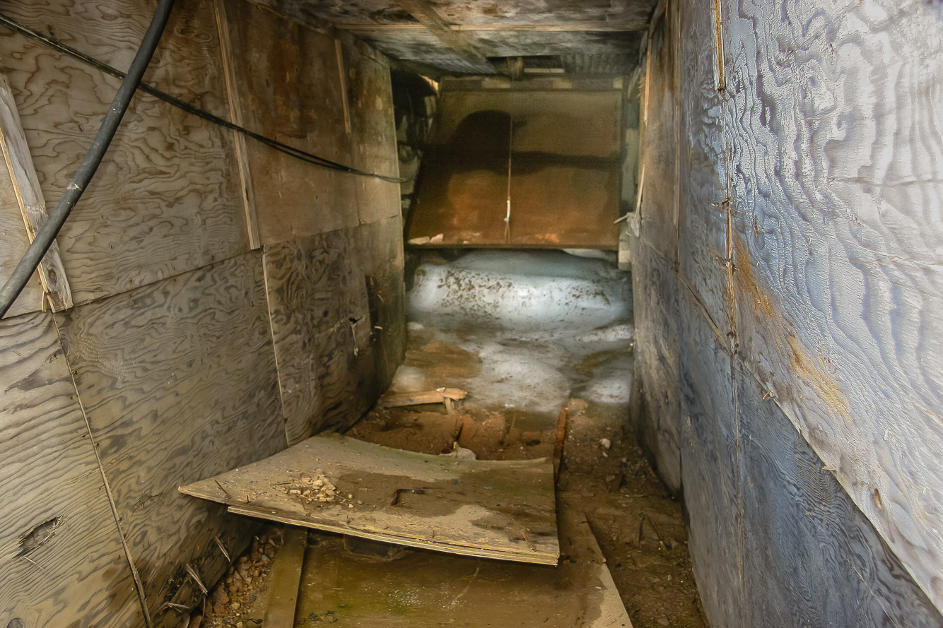 Mine entrance