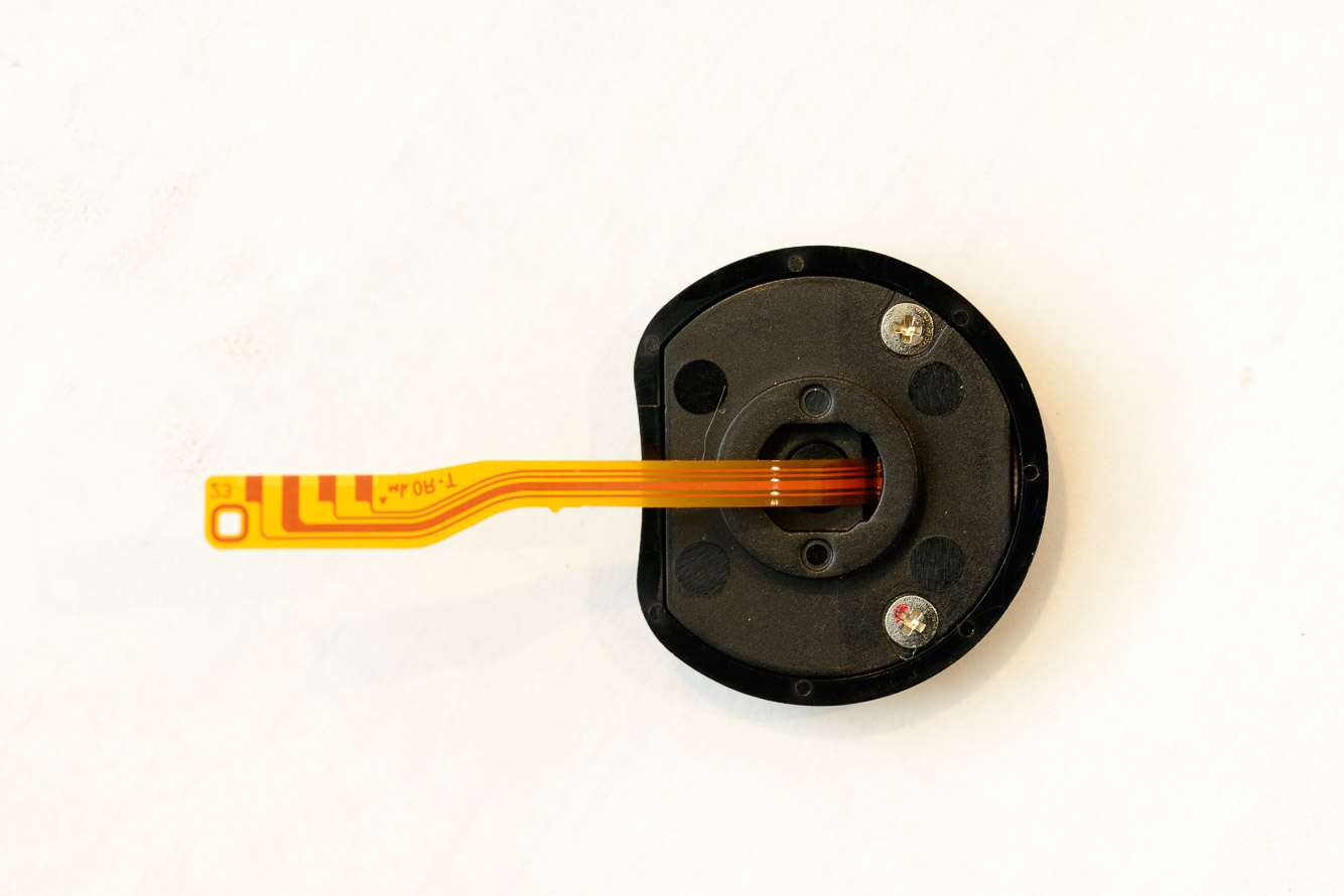 Back of the button assembly.